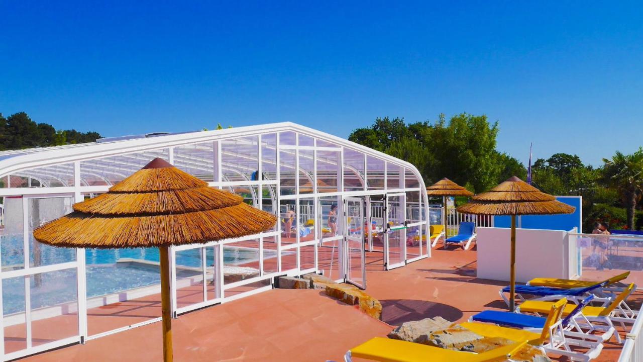 Camping Les Brillas Les Moutiers Εξωτερικό φωτογραφία